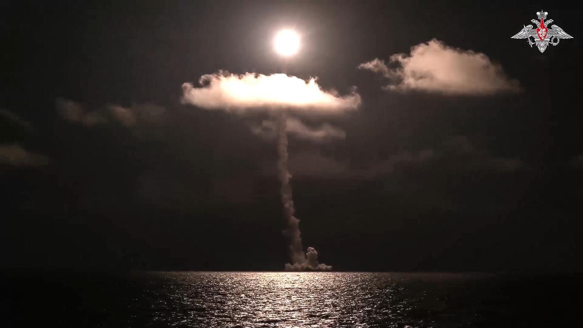 Russia Test-Fires Nuclear-Capable Bulava Missile from New Submarine