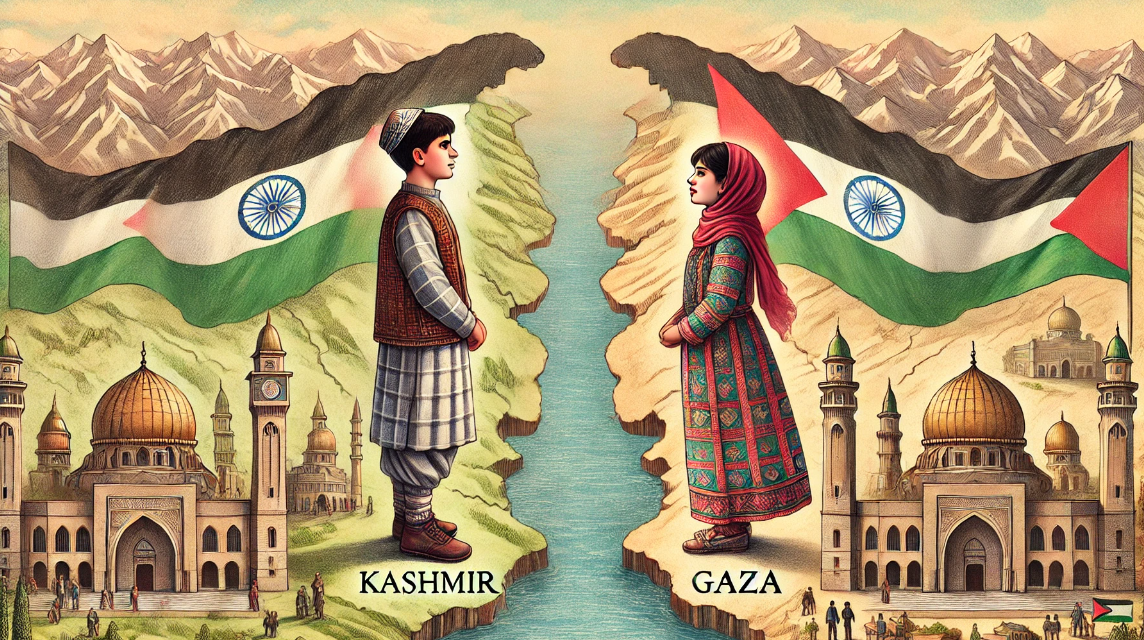 The Hypocrisy of Global Politics: Gaza, Kashmir, and the Voice of the Oppressed The Hypocrisy of Global Politics: Gaza, Kashmir, and the Voice of the Oppressed
