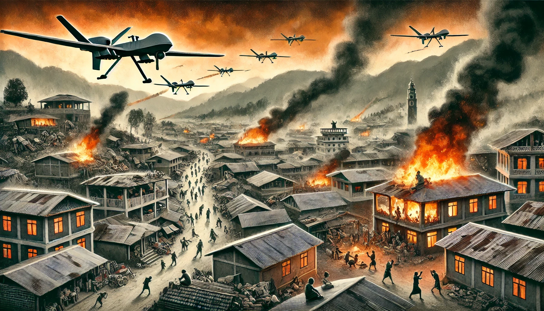 Drone Attack in Manipur: Government’s Failure to Control Escalating Violence Drone Attack in Manipur: Government’s Failure to Control Escalating Violence