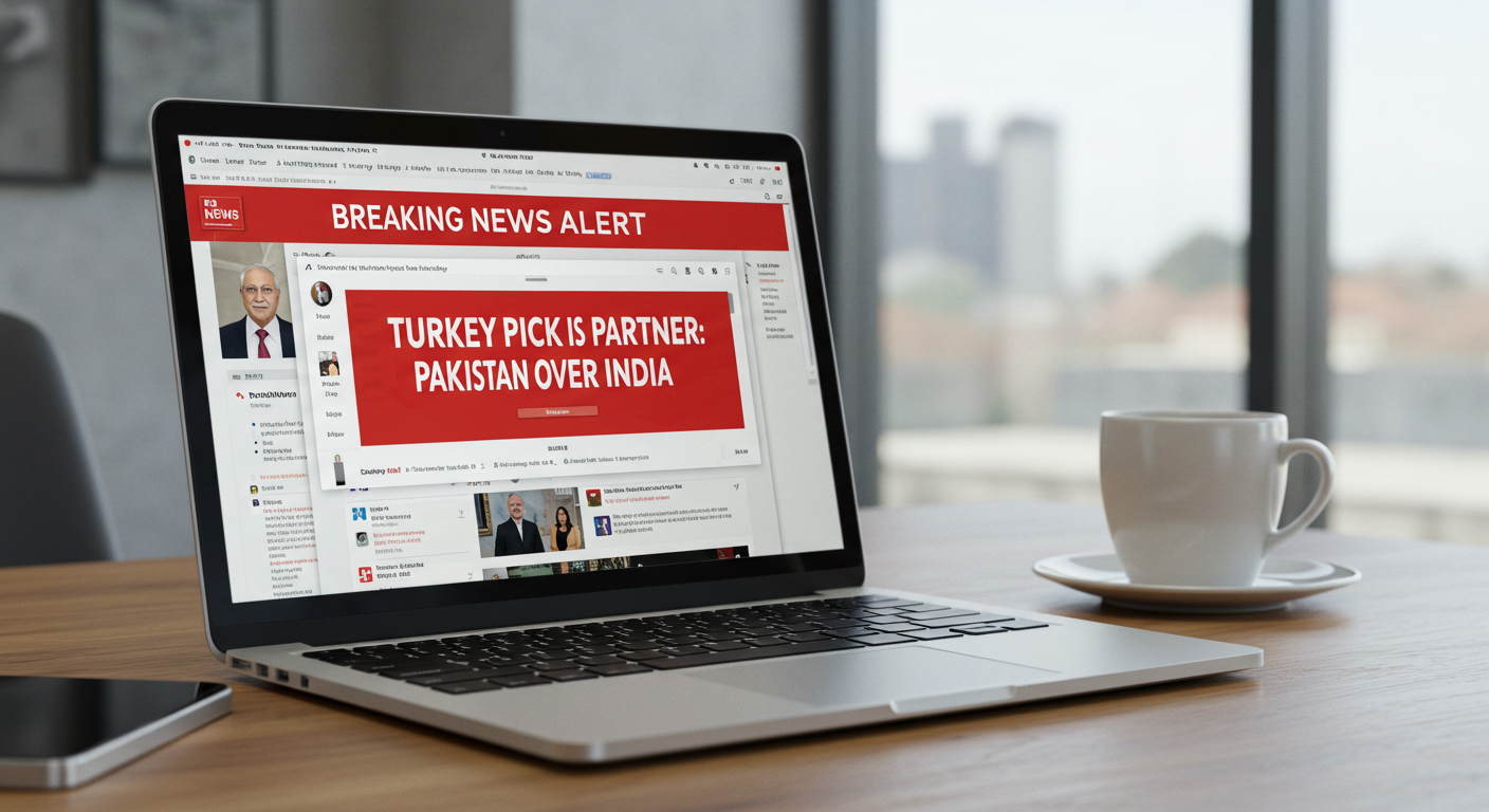 Turkey Picks Its Partner: Pakistan Over India Turkey Picks Its Partner: Pakistan Over India