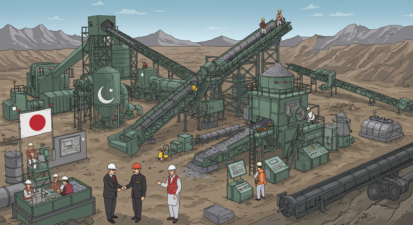 Pakistan Seeks Strategic Partnership with Japan to Unlock Mineral Sector Potential Pakistan Seeks Strategic Partnership with Japan to Unlock Mineral Sector Potential