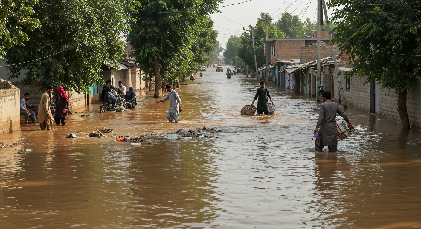 Floodwaters Rise in Pakistan: Millions Affected and Ongoing Rescue Efforts Floodwaters Rise in Pakistan: Millions Affected and Ongoing Rescue Efforts