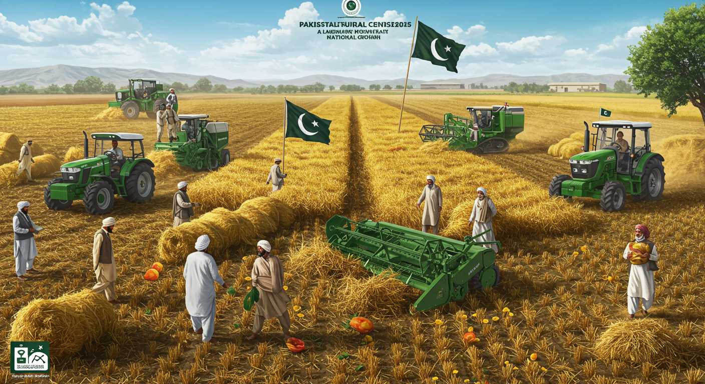 Pakistan’s Agricultural Census 2024: A Landmark Moment in National Growth Pakistan’s Agricultural Census 2024: A Landmark Moment in National Growth