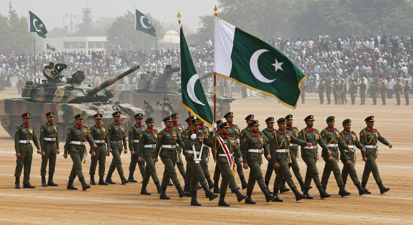 Pakistan’s Parade Ground Shines with a Splendid Display of Military Power