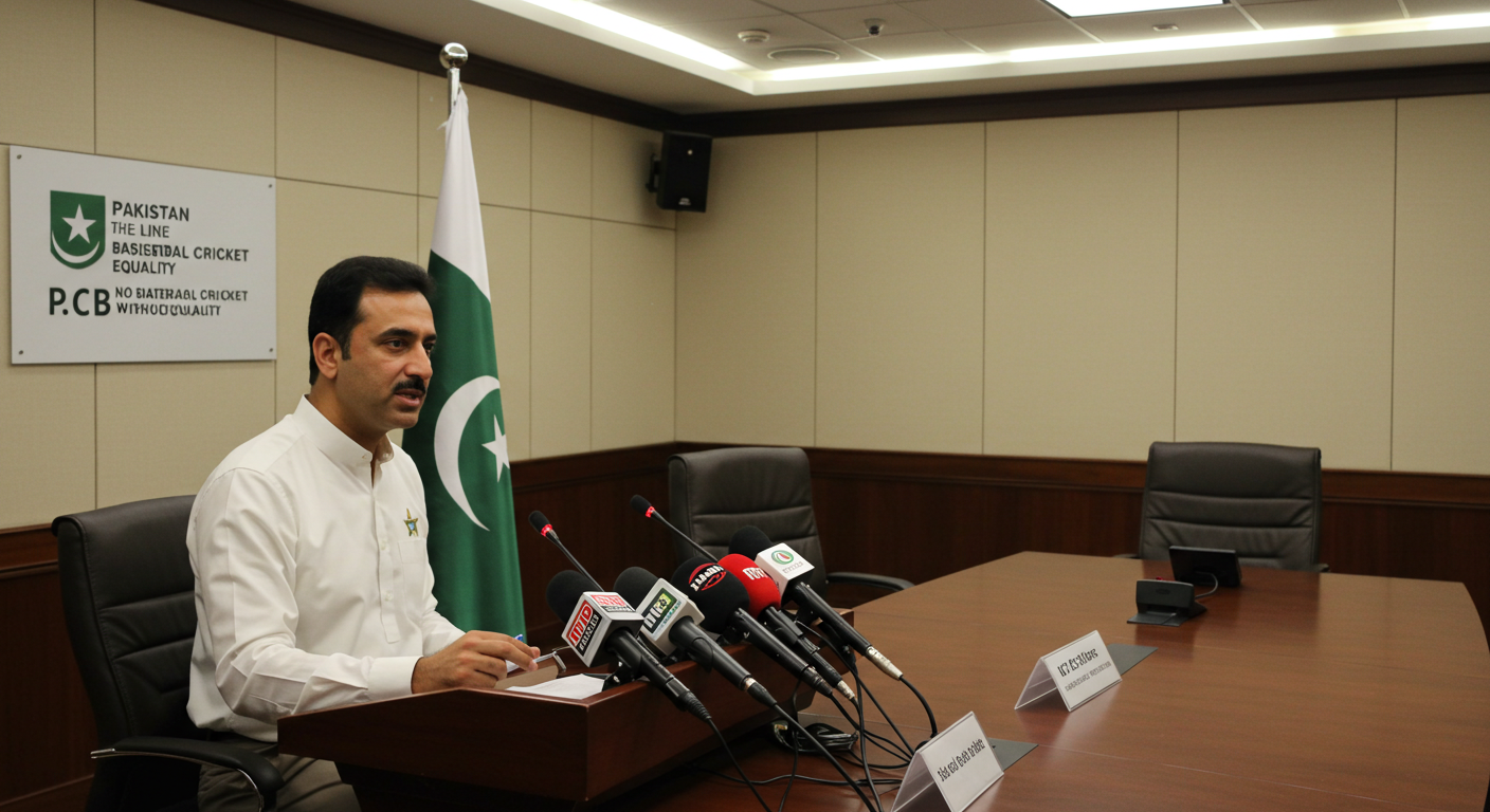 Pakistan Draws the Line: No Bilateral Cricket Without Equality, Says PCB Chief Pakistan Draws the Line: No Bilateral Cricket Without Equality, Says PCB Chief