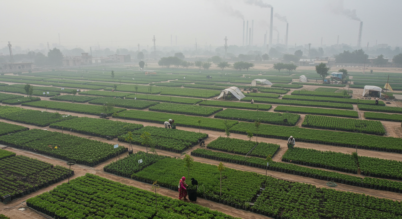 From Smog to Sanctuary: Pakistan’s Largest Nursery Takes Root From Smog to Sanctuary: Pakistan’s Largest Nursery Takes Root