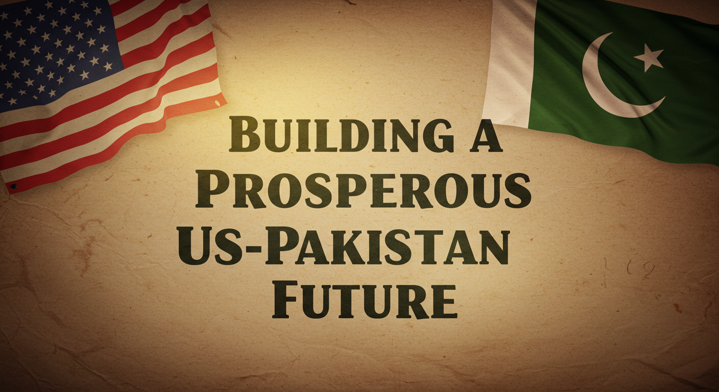 Building a Prosperous US–Pakistan Future Building a Prosperous US–Pakistan Future
