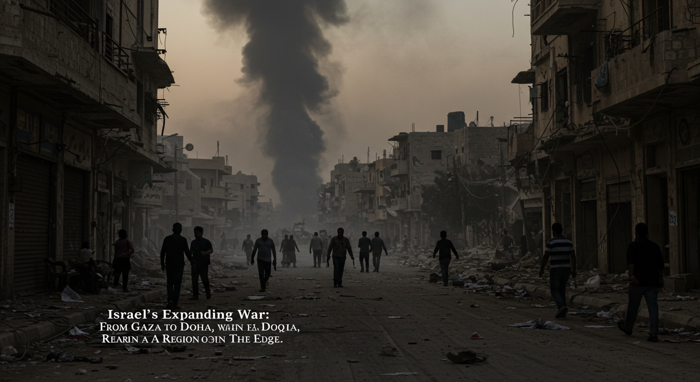 Israel’s Expanding War: From Gaza to Doha, a Region on the Edge Israel’s Expanding War: From Gaza to Doha, a Region on the Edge
