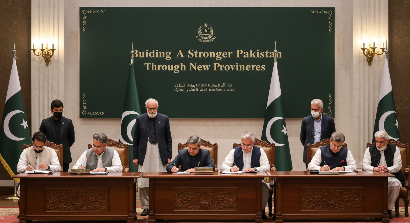 Building a Stronger Pakistan Through New Provinces
