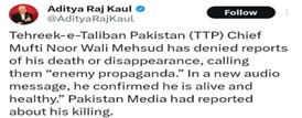 India’s Double Standards on Terrorism: Glorifying TTP’s Terror in Pakistan
