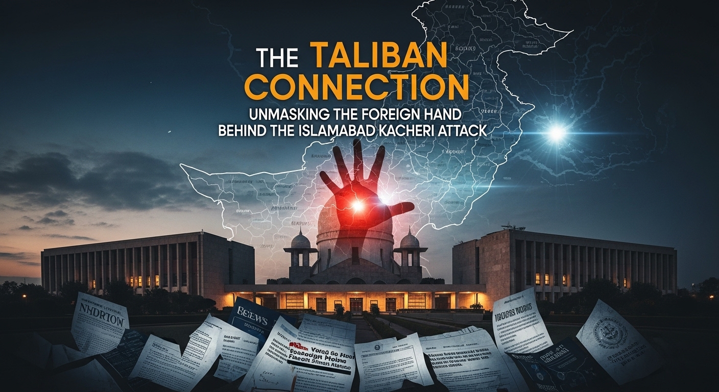 The Taliban Connection: Unmasking the Foreign Hand Behind the Islamabad Kacheri Attack The Taliban Connection: Unmasking the Foreign Hand Behind the Islamabad Kacheri Attack