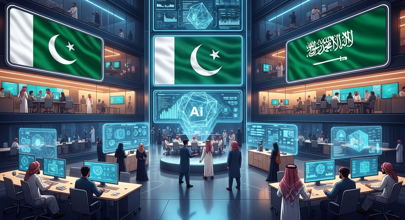 Pakistan and Saudi Arabia Launch AI Hub to Boost Jobs, Technology, and Investment Pakistan and Saudi Arabia Launch AI Hub to Boost Jobs, Technology, and Investment