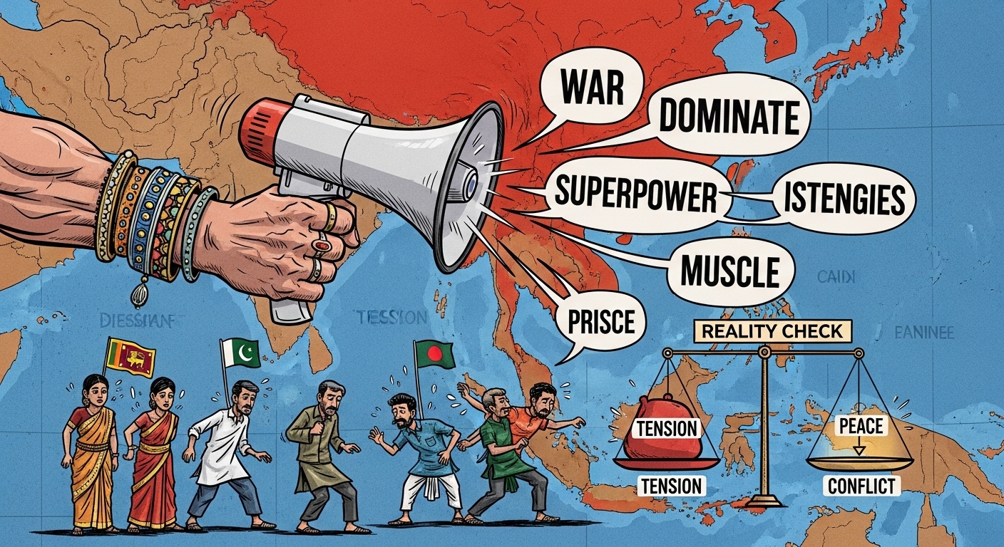 India’s Warmongering Rhetoric: A South Asian Reality Check