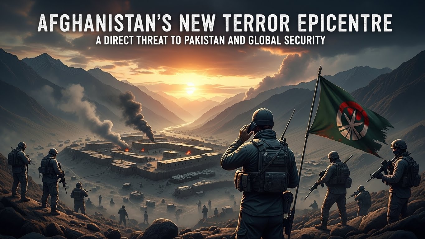 Afghanistan’s New Terror Epicentre: A Direct Threat to Pakistan and Global Security Afghanistan’s New Terror Epicentre: A Direct Threat to Pakistan and Global Security