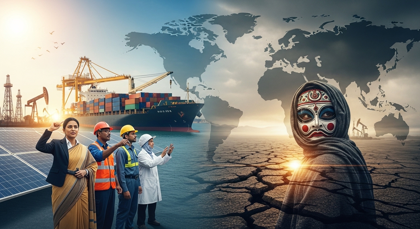 India’s Energy and Trade Posturing: A Mask for Strategic Insecurity India’s Energy and Trade Posturing: A Mask for Strategic Insecurity