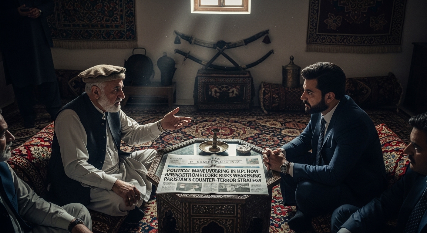 Political Maneuvering in KP: How Reconciliation Rhetoric Risks Weakening Pakistan’s Counter‑Terror Strategy Political Maneuvering in KP: How Reconciliation Rhetoric Risks Weakening Pakistan’s Counter‑Terror Strategy