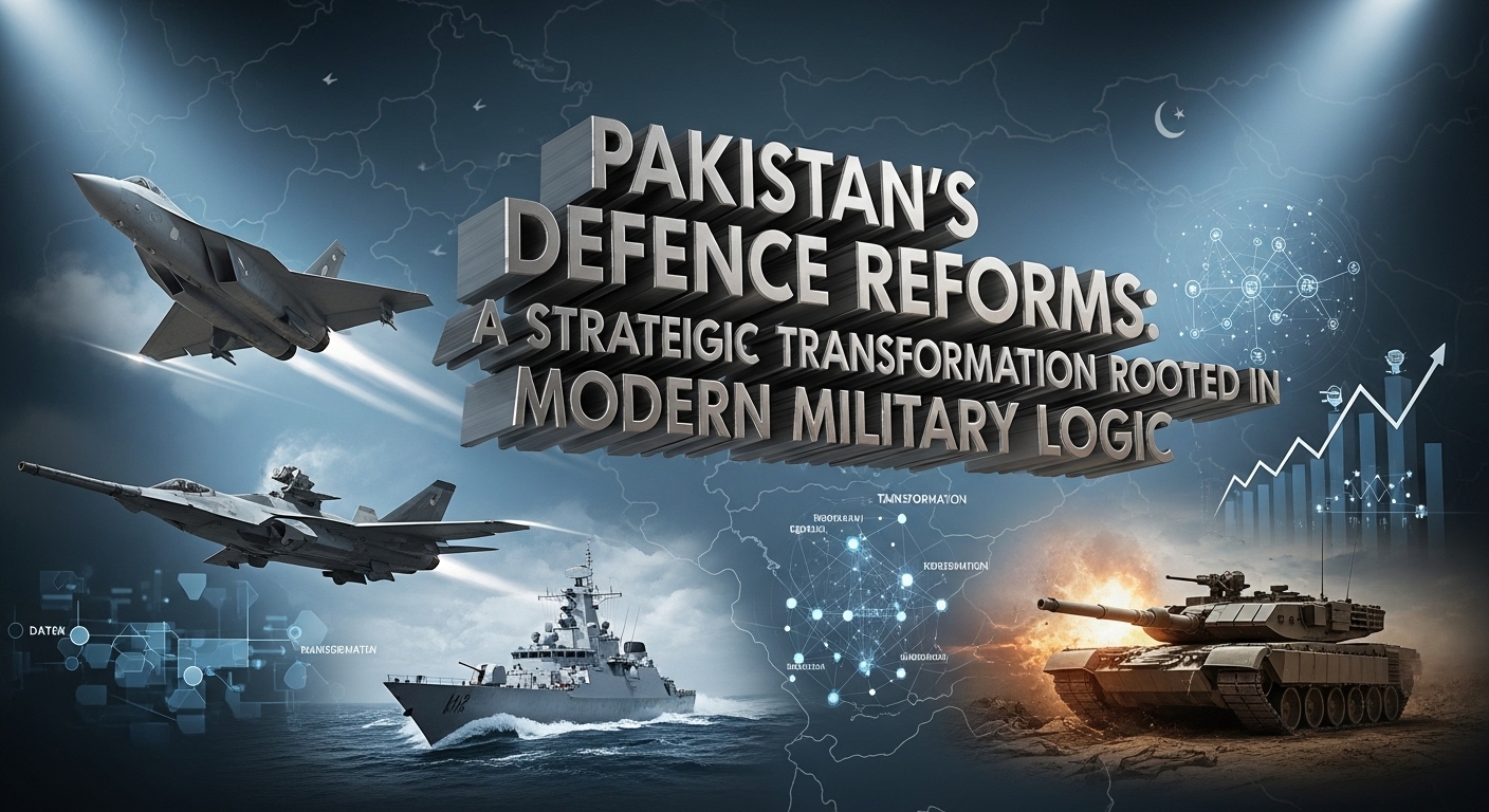 Pakistan’s Defence Reforms: A Strategic Transformation Rooted in Modern Military Logic Pakistan’s Defence Reforms: A Strategic Transformation Rooted in Modern Military Logic