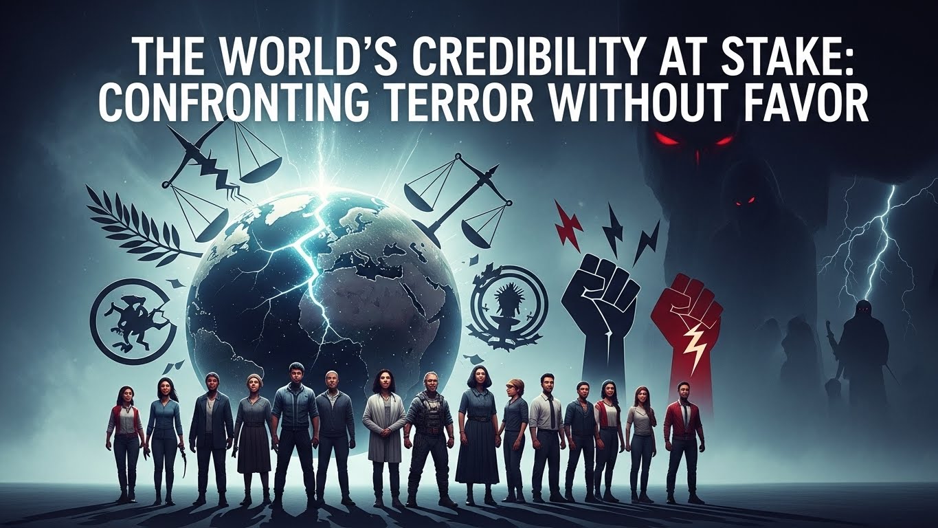The World’s Credibility at Stake: Confronting Terror Without Favour The World’s Credibility at Stake: Confronting Terror Without Favour