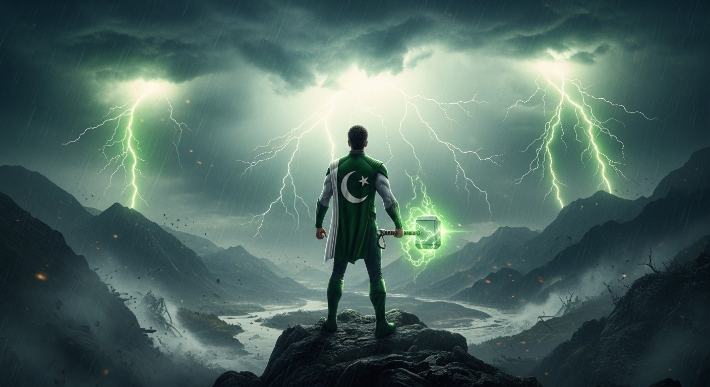 In the Storm, Pakistan Stands as Its Own Thor