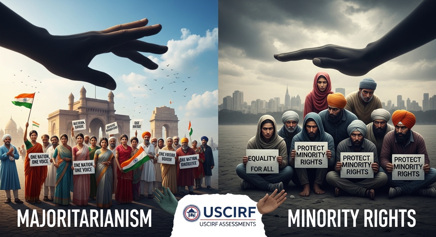 Majoritarianism and Minority Rights in India: A Critical Analysis of Recent USCIRF Assessments Majoritarianism and Minority Rights in India: A Critical Analysis of Recent USCIRF Assessments