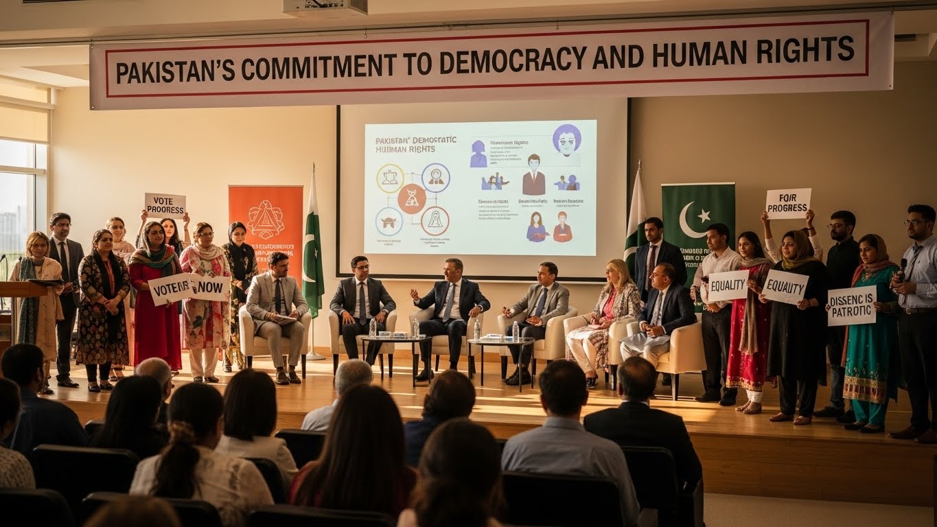 Pakistan’s Commitment to Democracy and Human Rights: Addressing Misconceptions Pakistan’s Commitment to Democracy and Human Rights: Addressing Misconceptions