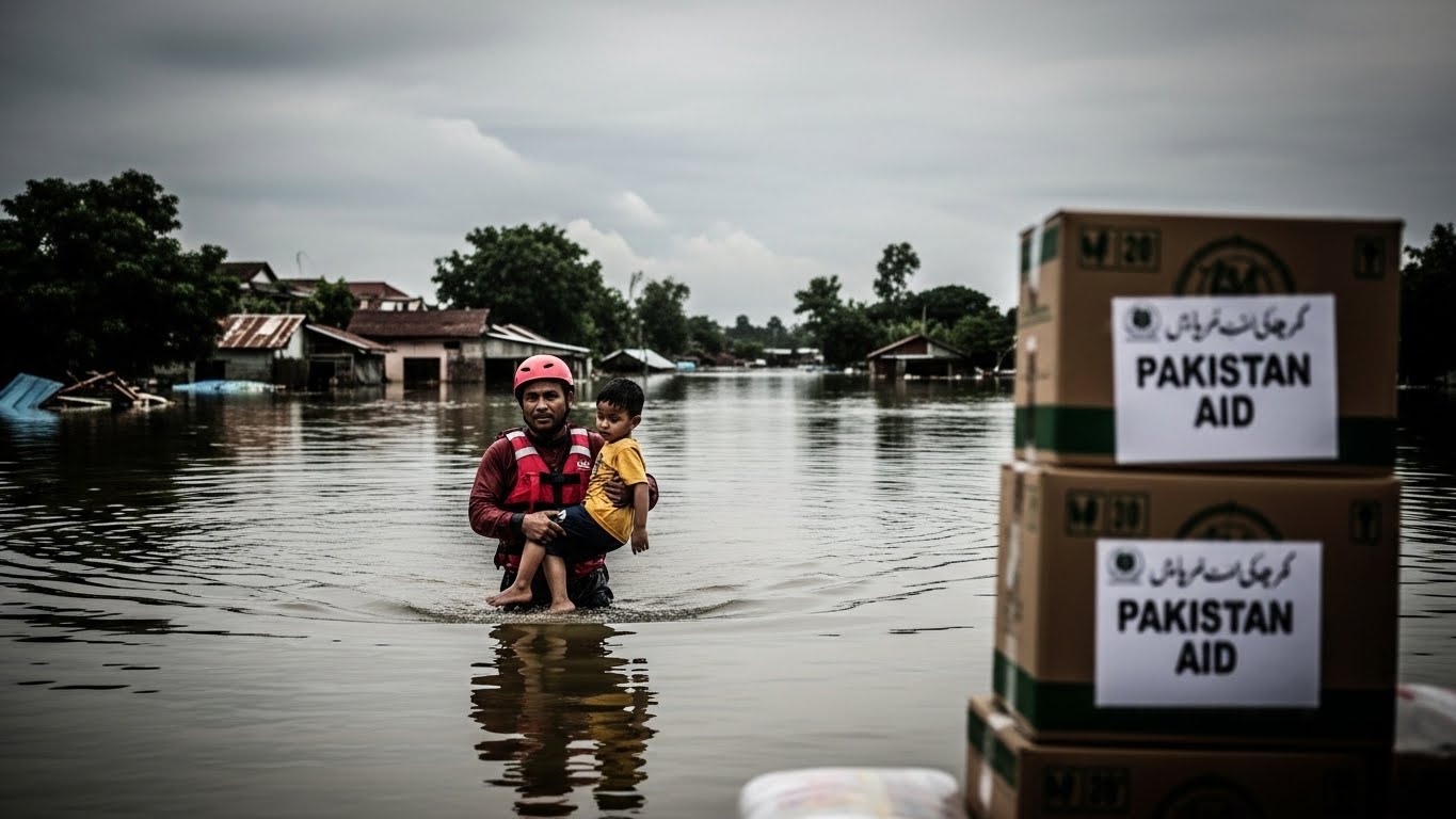 Pakistan Extends Support as Southeast Asia Floods Kill 600+ Pakistan Extends Support as Southeast Asia Floods Kill 600+