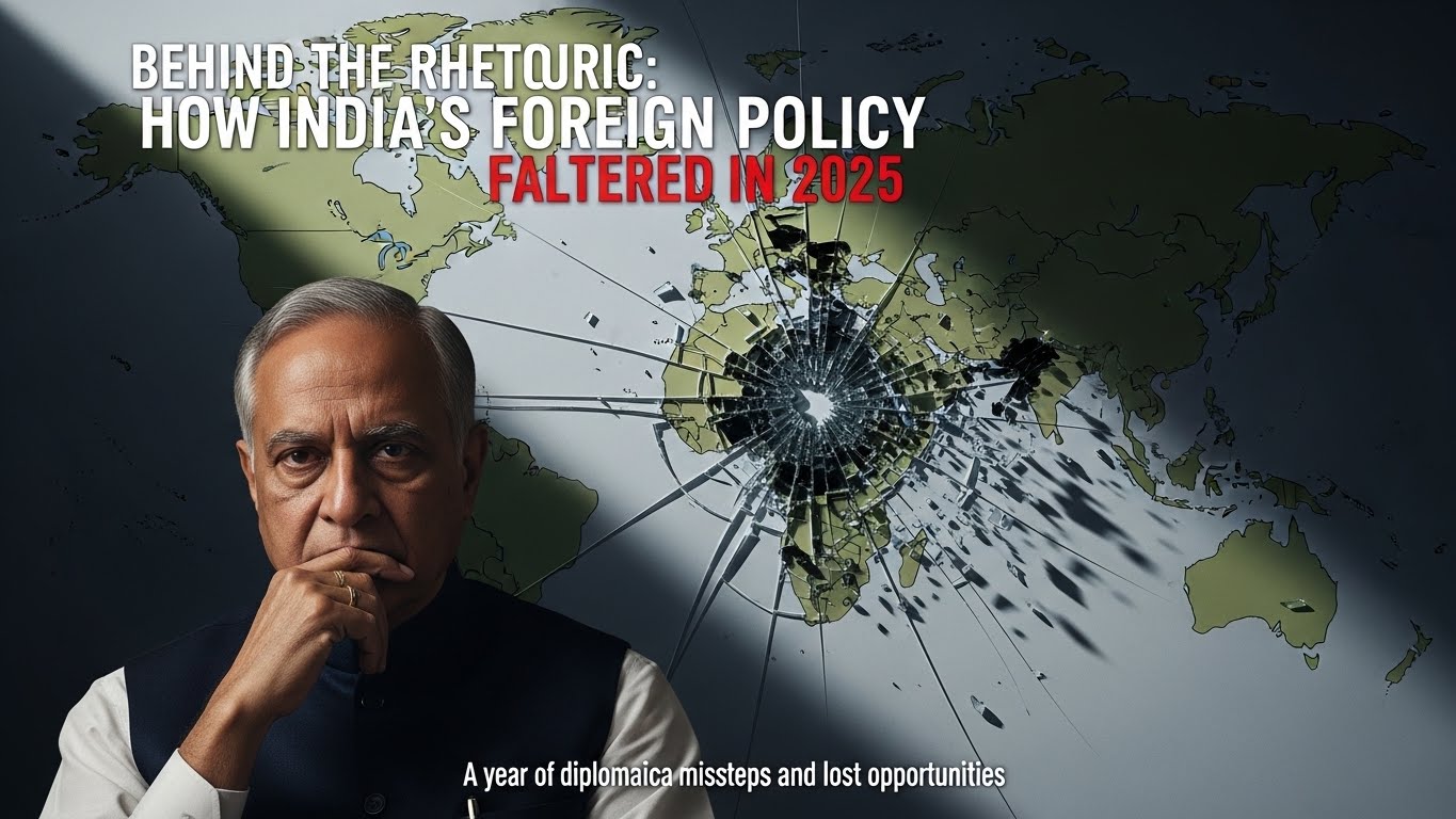 Behind the Rhetoric: How India’s Foreign Policy Faltered in 2025 Behind the Rhetoric: How India’s Foreign Policy Faltered in 2025