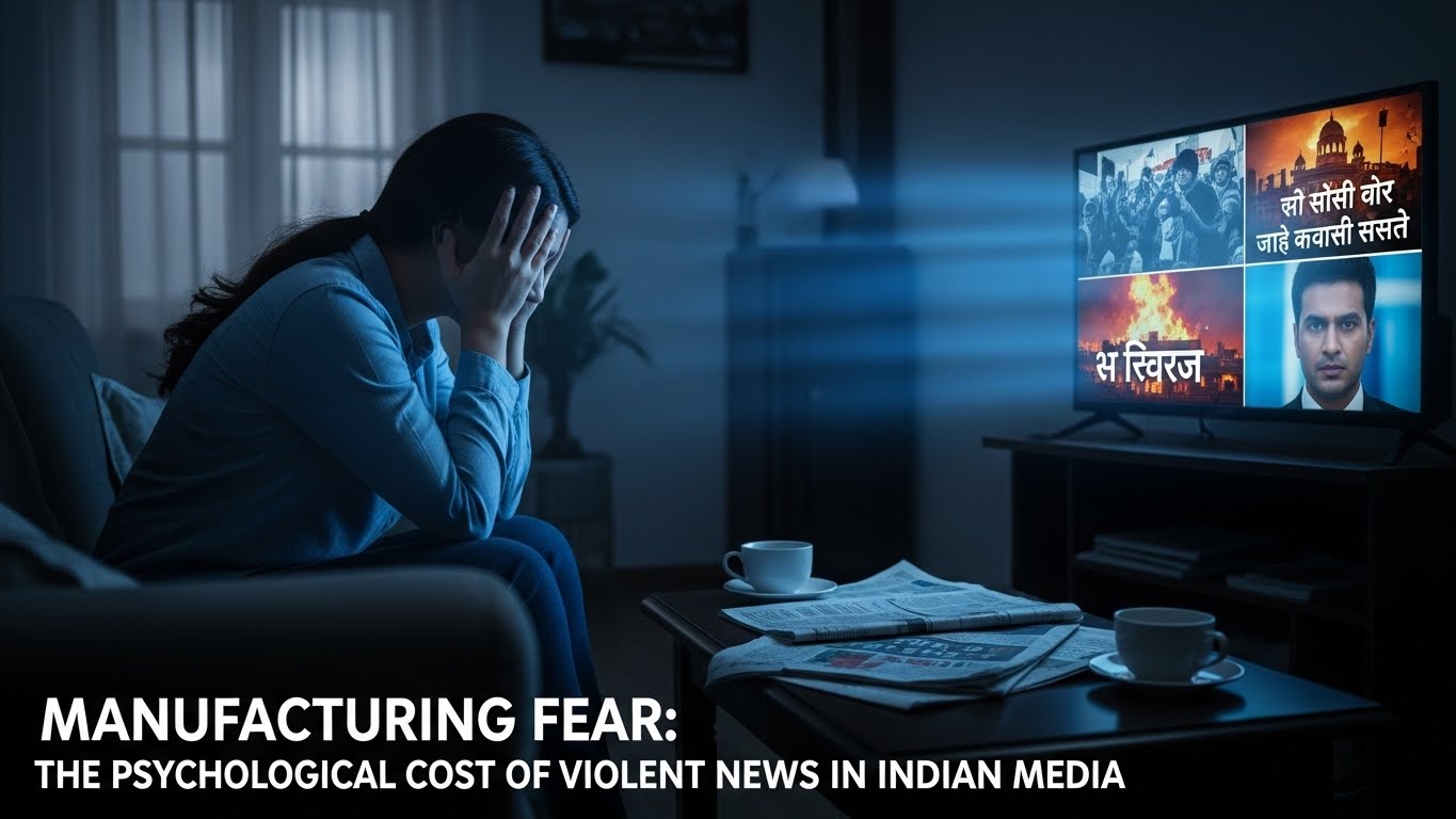 Manufacturing Fear: The Psychological Cost of Violent News in Indian Media Manufacturing Fear: The Psychological Cost of Violent News in Indian Media