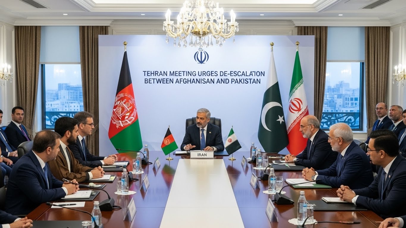 Tehran Meeting Urges De-escalation Between Afghanistan and Pakistan Tehran Meeting Urges De-escalation Between Afghanistan and Pakistan