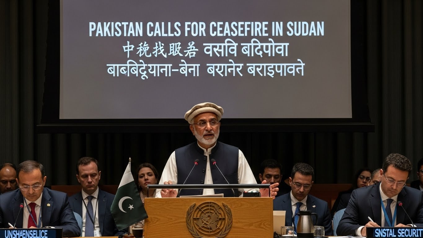 Pakistan Calls for Ceasefire in Sudan