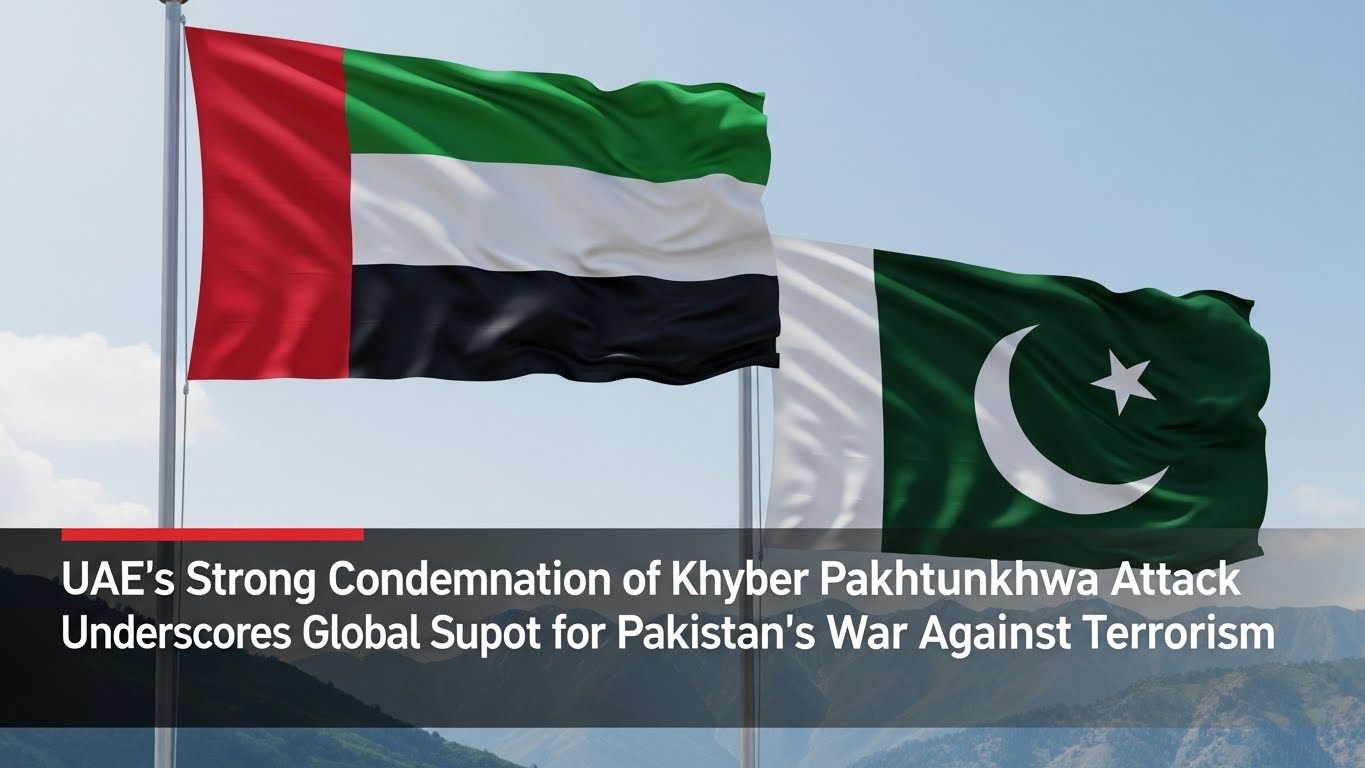 UAE’s Strong Condemnation of Khyber Pakhtunkhwa Attack Underscores Global Support for Pakistan’s War Against Terrorism UAE’s Strong Condemnation of Khyber Pakhtunkhwa Attack Underscores Global Support for Pakistan’s War Against Terrorism