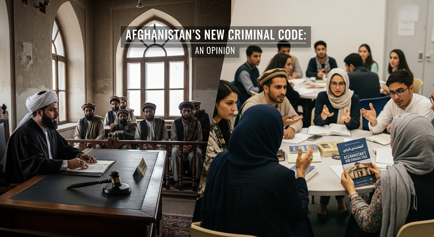 Afghanistan’s New Criminal Code: An Opinion Afghanistan’s New Criminal Code: An Opinion