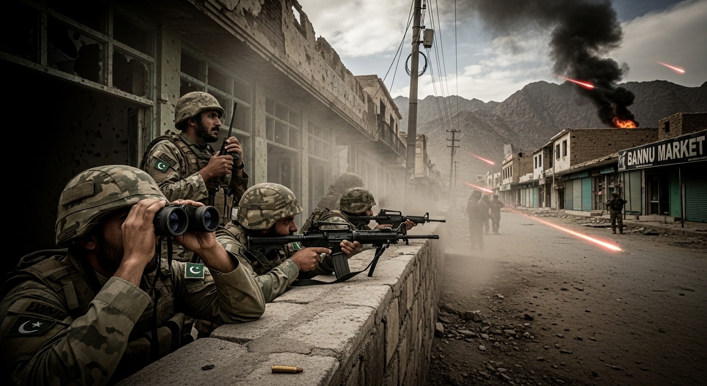 Bannu Under Fire as Pakistan Confronts Militant Networks Operating from Afghan Soil Bannu Under Fire as Pakistan Confronts Militant Networks Operating from Afghan Soil