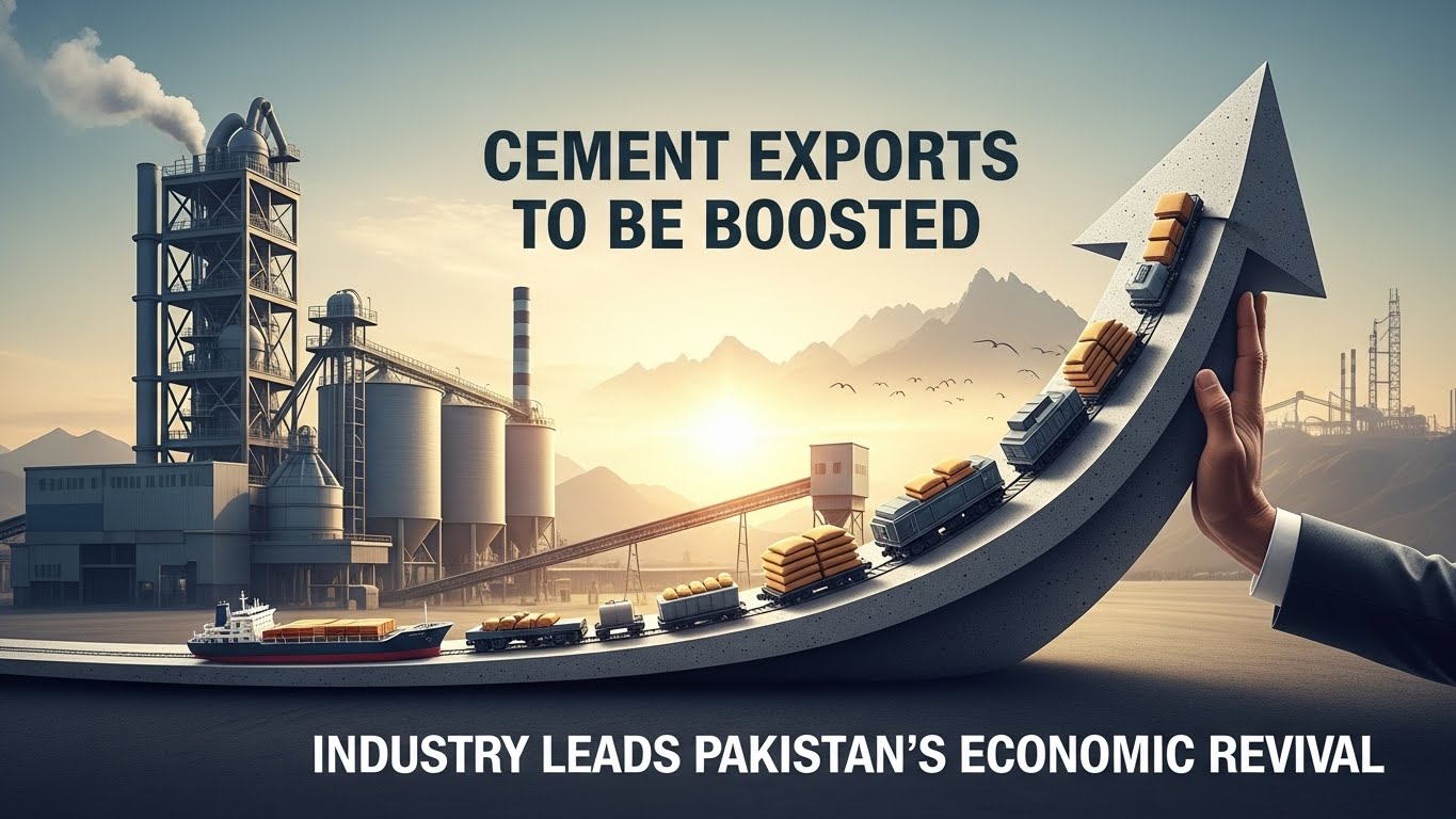 Industry Leads Pakistan’s Economic Revival: Cement Exports To Be Boosted Industry Leads Pakistan’s Economic Revival: Cement Exports To Be Boosted