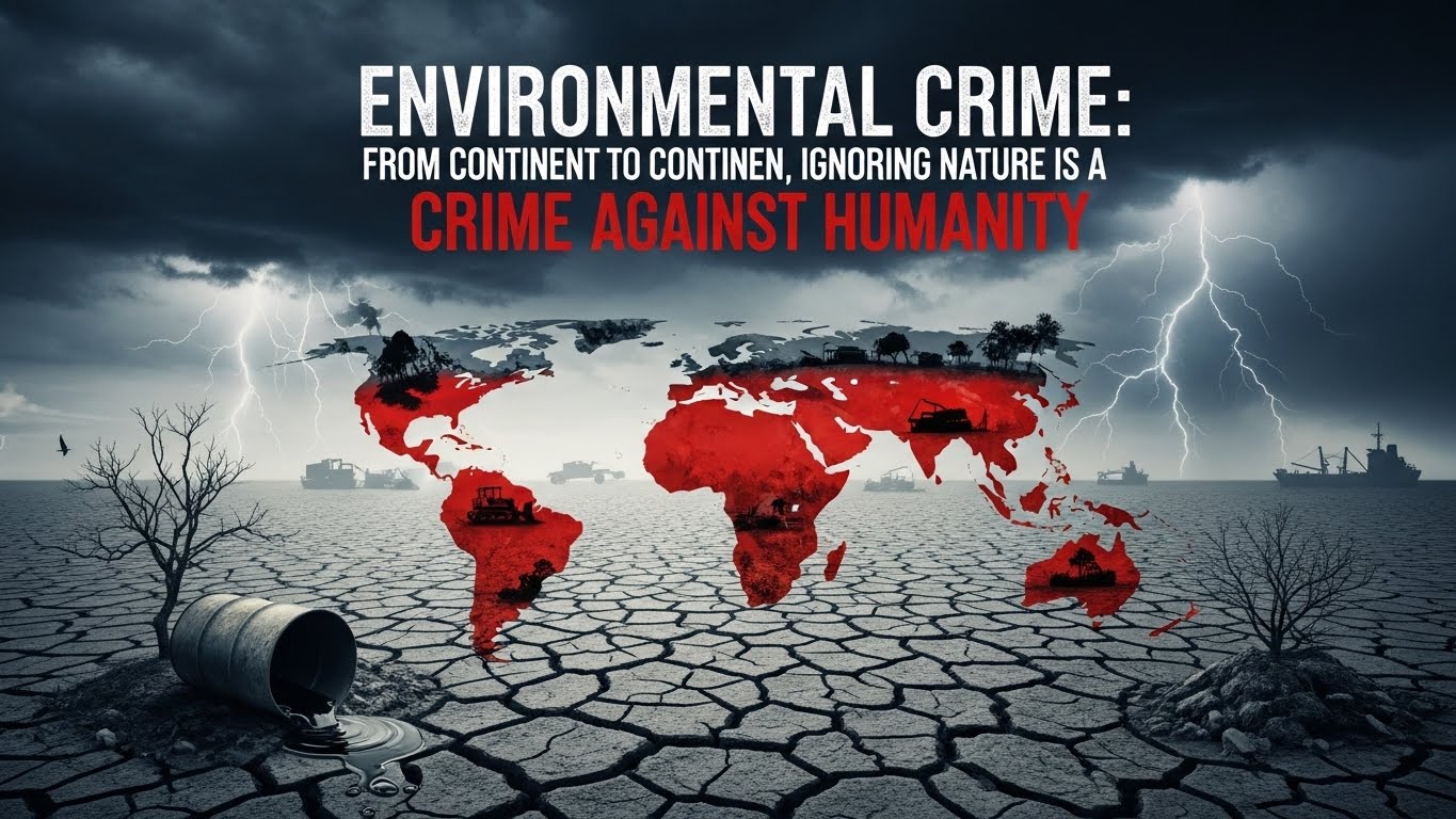 Environmental Crime: From Continent to Continent, Ignoring Nature Is a Crime Against Humanity Environmental Crime: From Continent to Continent, Ignoring Nature Is a Crime Against Humanity