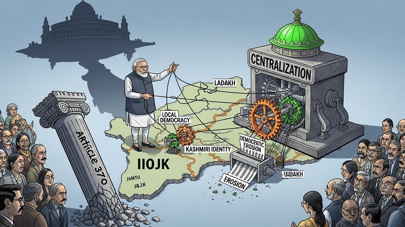 Modi’s Policies in IIOJK: Centralization, Democratic Erosion, and the Politics of Identity Modi’s Policies in IIOJK: Centralization, Democratic Erosion, and the Politics of Identity