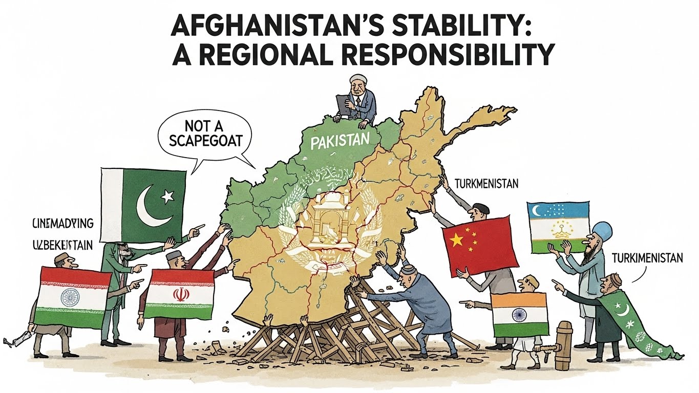 Afghanistan’s Stability Is a Regional Responsibility, Not a Scapegoat for Pakistan Afghanistan’s Stability Is a Regional Responsibility, Not a Scapegoat for Pakistan