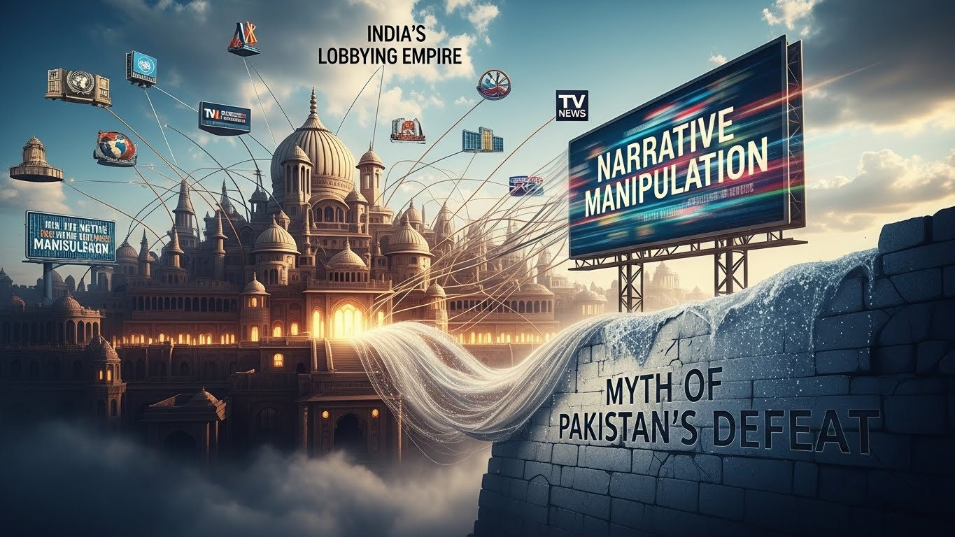 India’s Lobbying Empire, Narrative Manipulation, and the Myth of Pakistan’s Defeat India’s Lobbying Empire, Narrative Manipulation, and the Myth of Pakistan’s Defeat