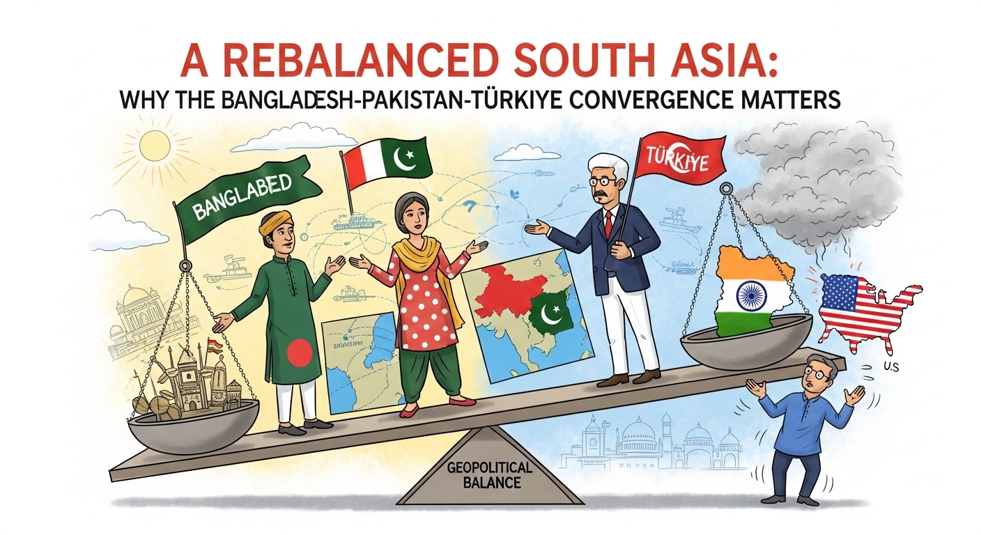 A Rebalanced South Asia: Why the Bangladesh-Pakistan-Türkiye Convergence Matters A Rebalanced South Asia: Why the Bangladesh-Pakistan-Türkiye Convergence Matters