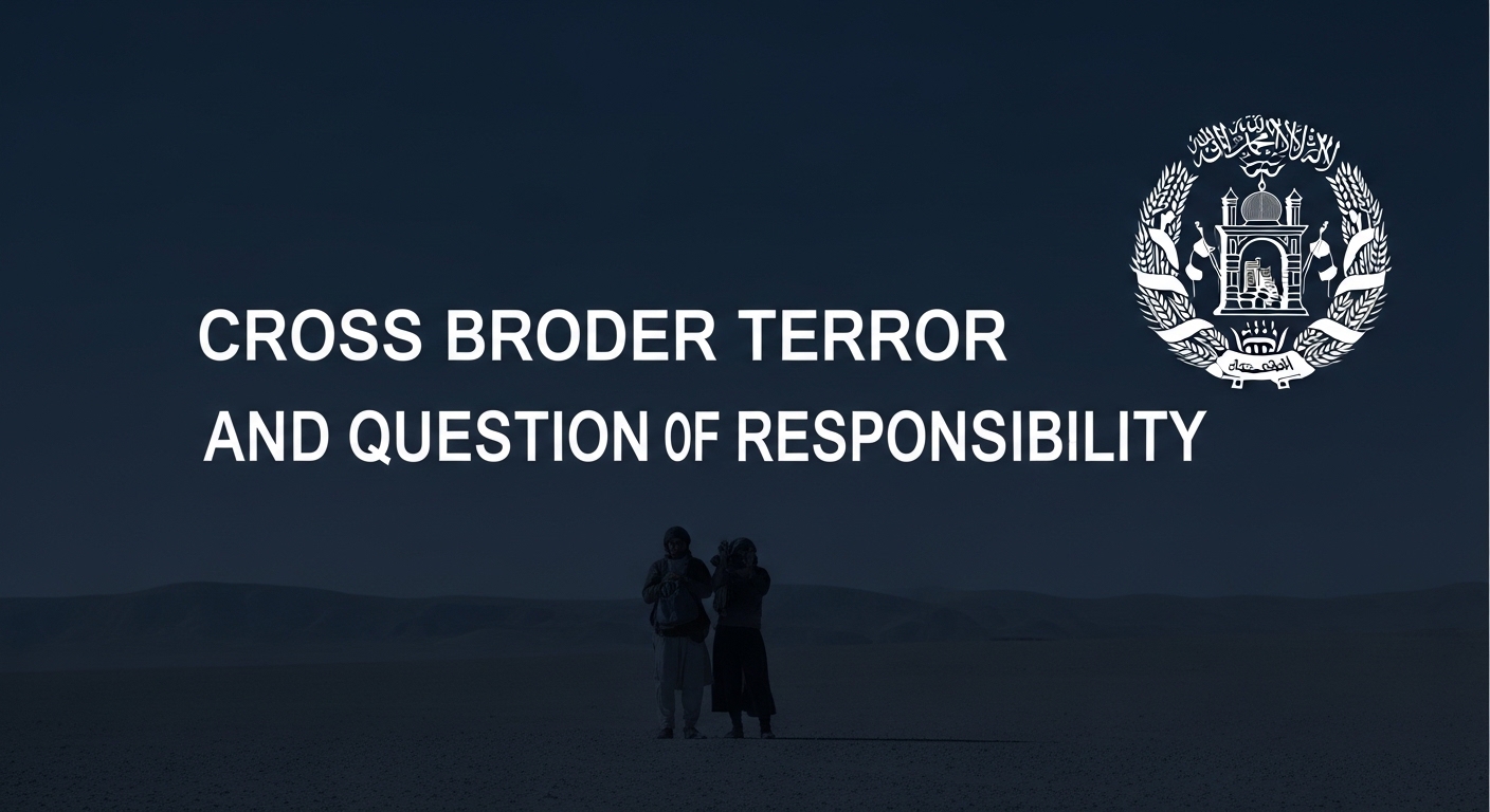 Cross Border Terror and the Question of Afghan Responsibility Cross Border Terror and the Question of Afghan Responsibility