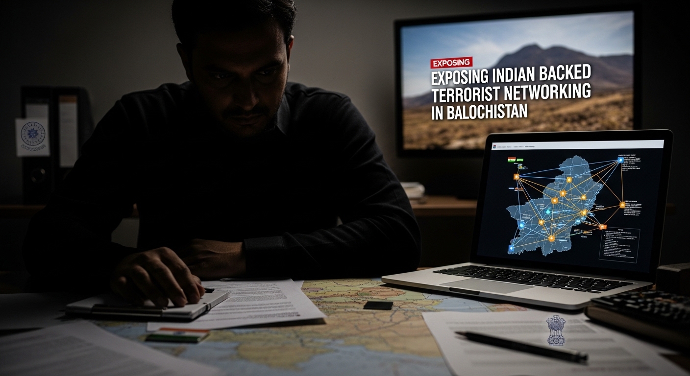 Exposing Indian Backed Terrorist Networking in Balochistan Exposing Indian Backed Terrorist Networking in Balochistan