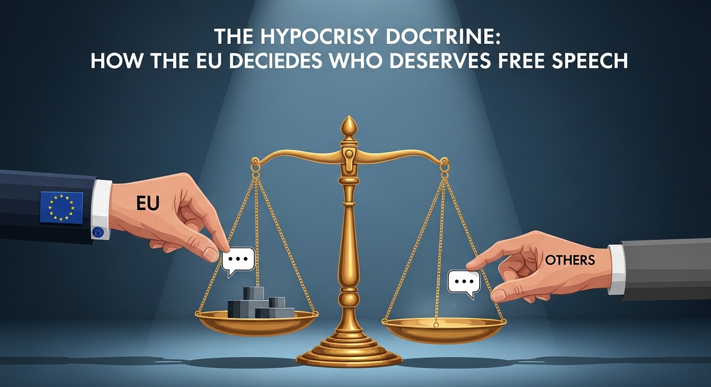 The Hypocrisy Doctrine: How the EU Decides Who Deserves Free Speech The Hypocrisy Doctrine: How the EU Decides Who Deserves Free Speech