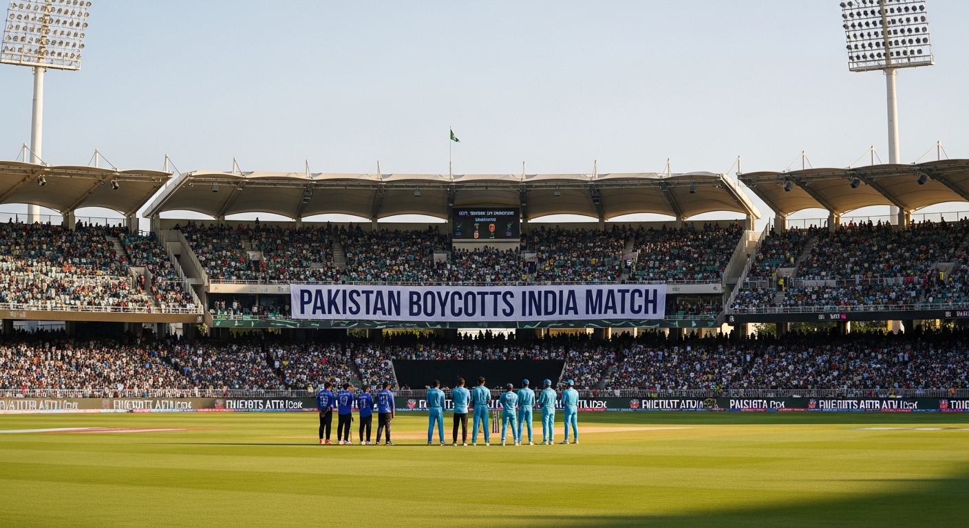 Pakistan Boycotts India Match in T20 World Cup 2026 Pakistan Boycotts India Match in T20 World Cup 2026