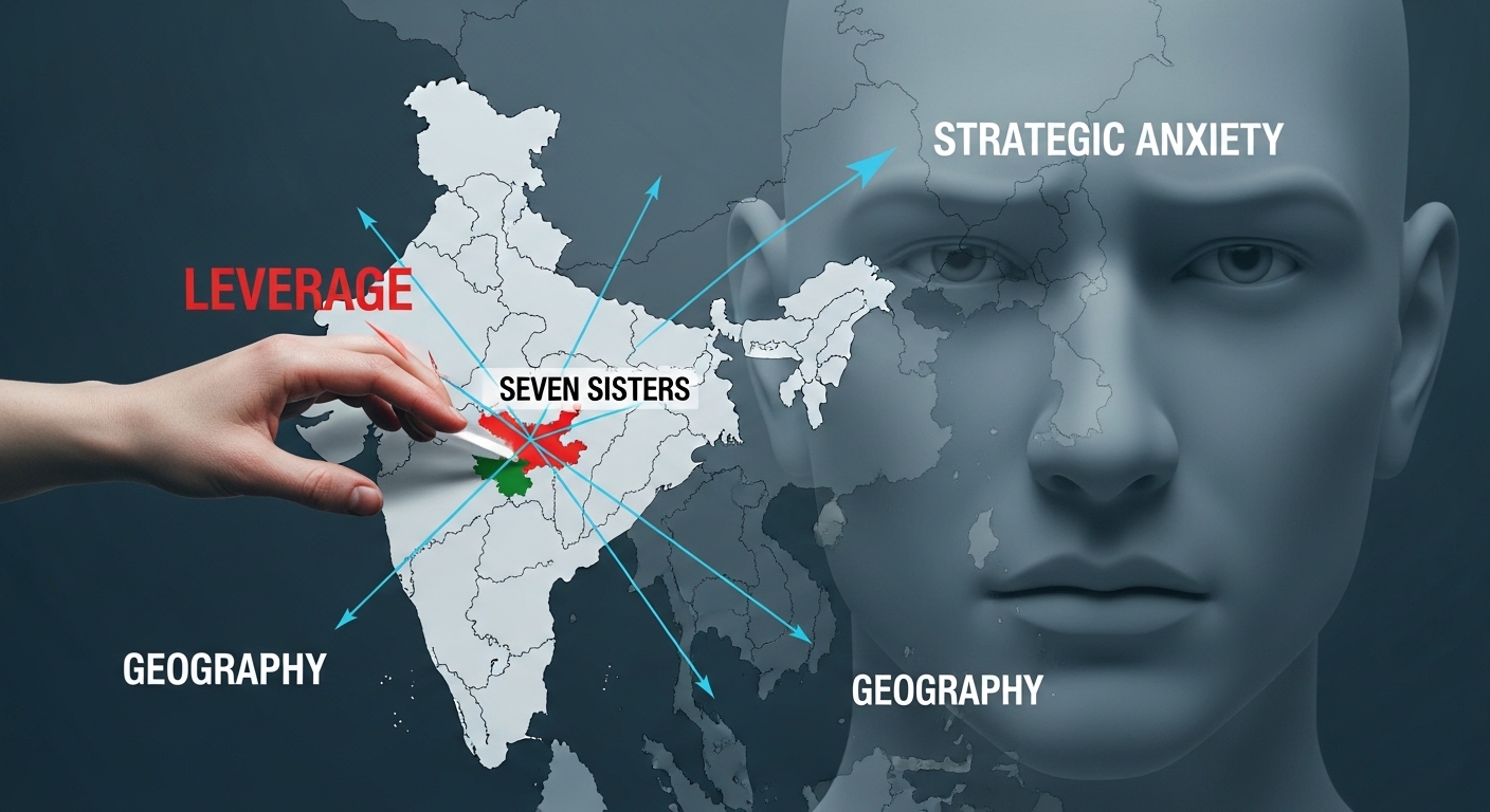 Geography, Leverage, and Strategic Anxiety: Why Muhammad Yunus’s “Seven Sisters” Remark Unsettled India Geography, Leverage, and Strategic Anxiety: Why Muhammad Yunus’s “Seven Sisters” Remark Unsettled India