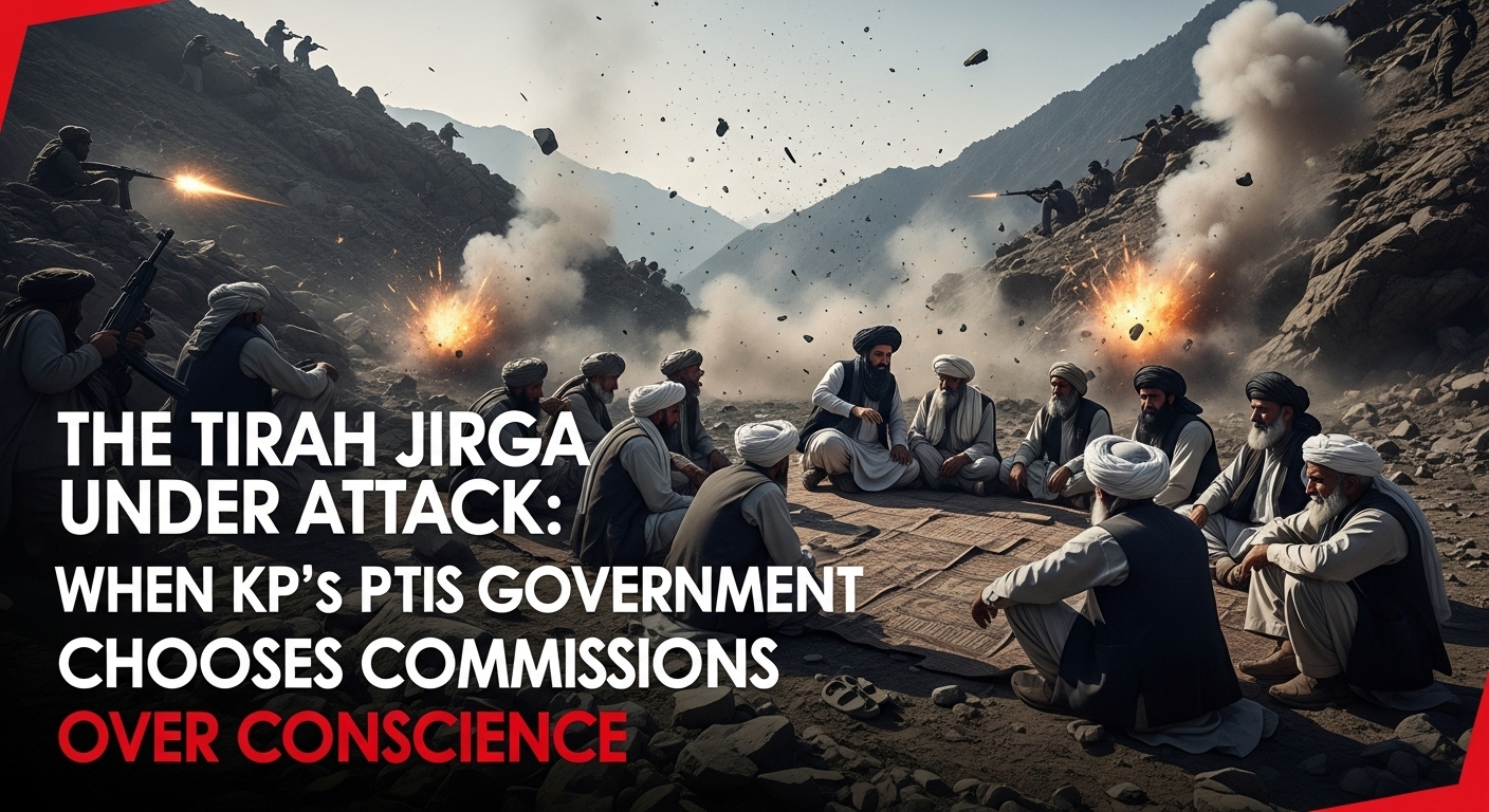 The Tirah Jirga Under Attack: When KP’s PTI Government Chooses Commissions Over Conscience The Tirah Jirga Under Attack: When KP’s PTI Government Chooses Commissions Over Conscience