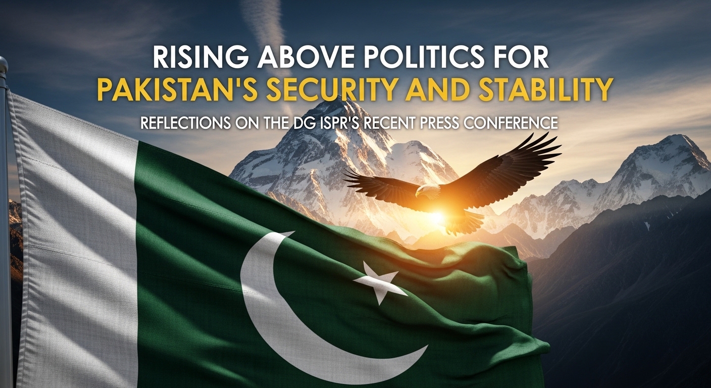 Reflections on the DG ISPR’s Recent Press Conference