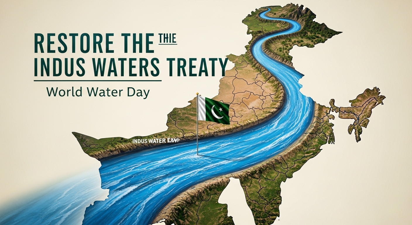 Pakistan’s Call to Restore the Indus Waters Treaty on World Water Day Pakistan’s Call to Restore the Indus Waters Treaty on World Water Day