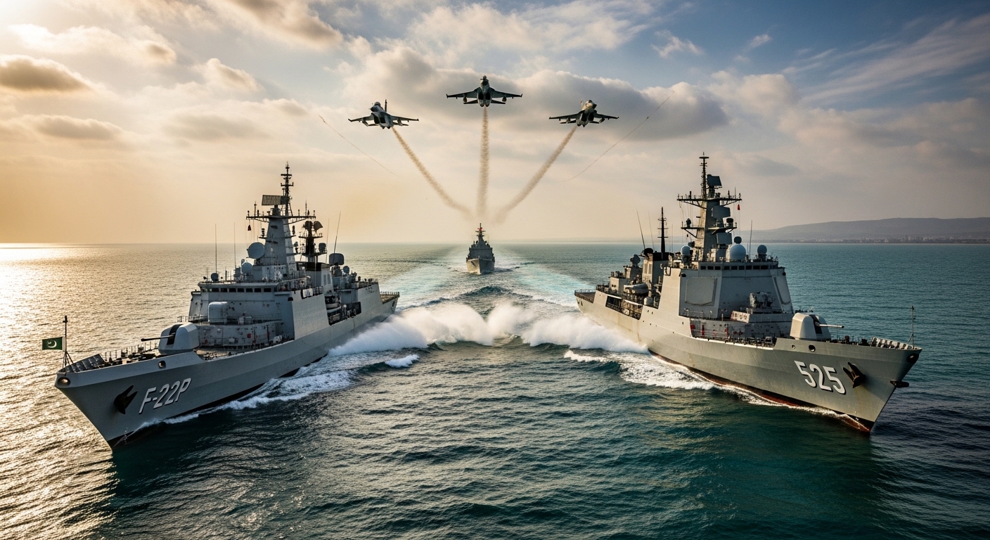Anchors in the Arabian Sea: Pakistan China Naval Drills and the Geometry of Regional Power Anchors in the Arabian Sea: Pakistan China Naval Drills and the Geometry of Regional Power