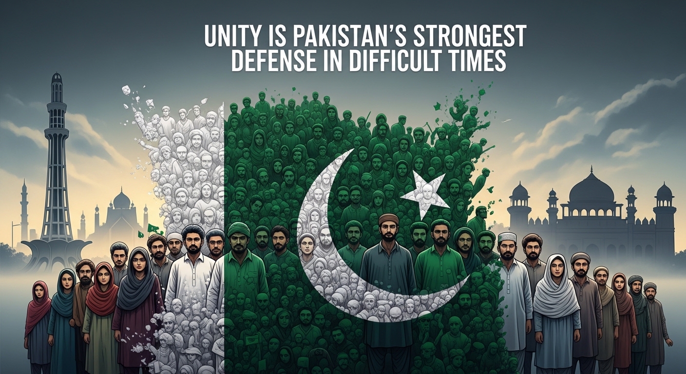 Unity Is Pakistan’s Strongest Defense in Difficult Times Unity Is Pakistan’s Strongest Defense in Difficult Times