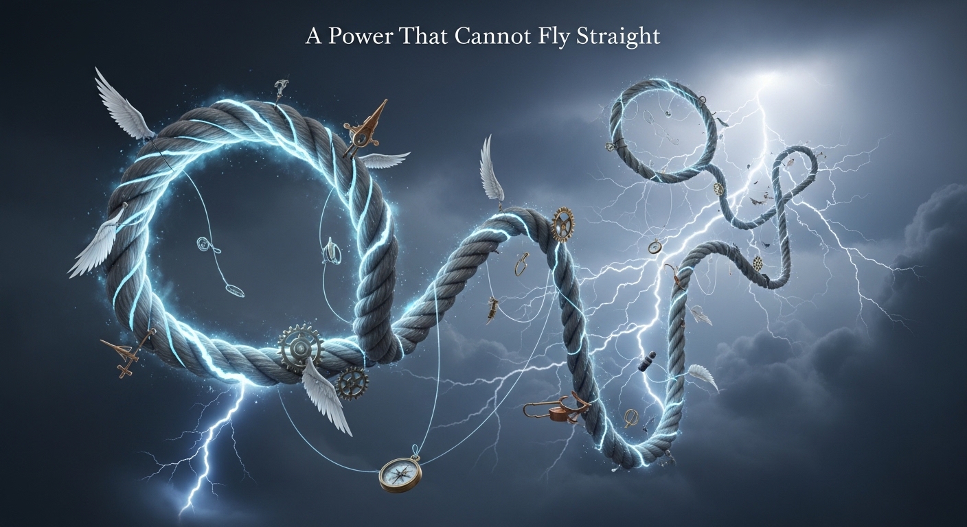 A Power That Cannot Fly Straight A Power That Cannot Fly Straight